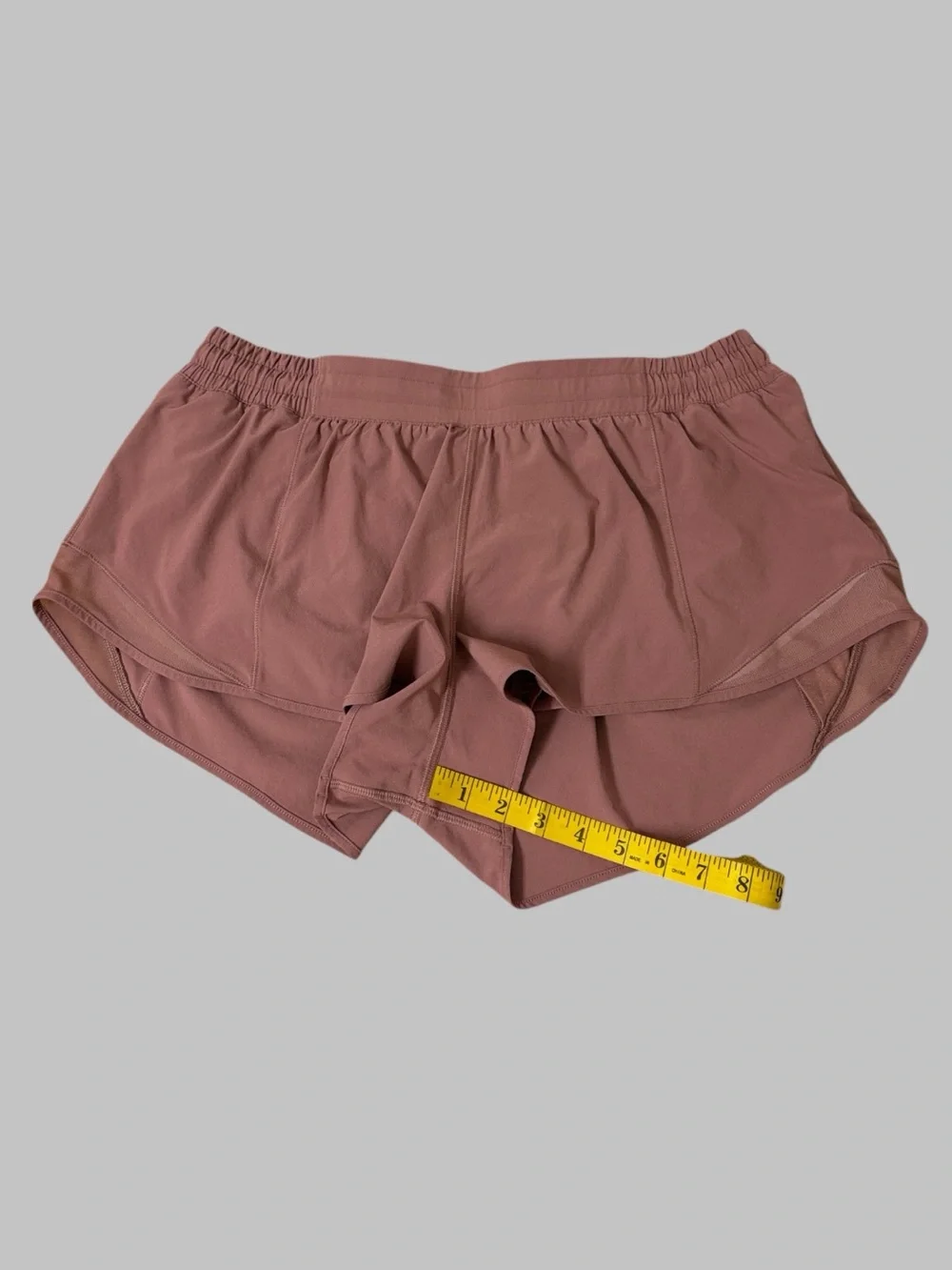 Lululemon Velvet Dust Hotty Hot Low-Rise Shorts